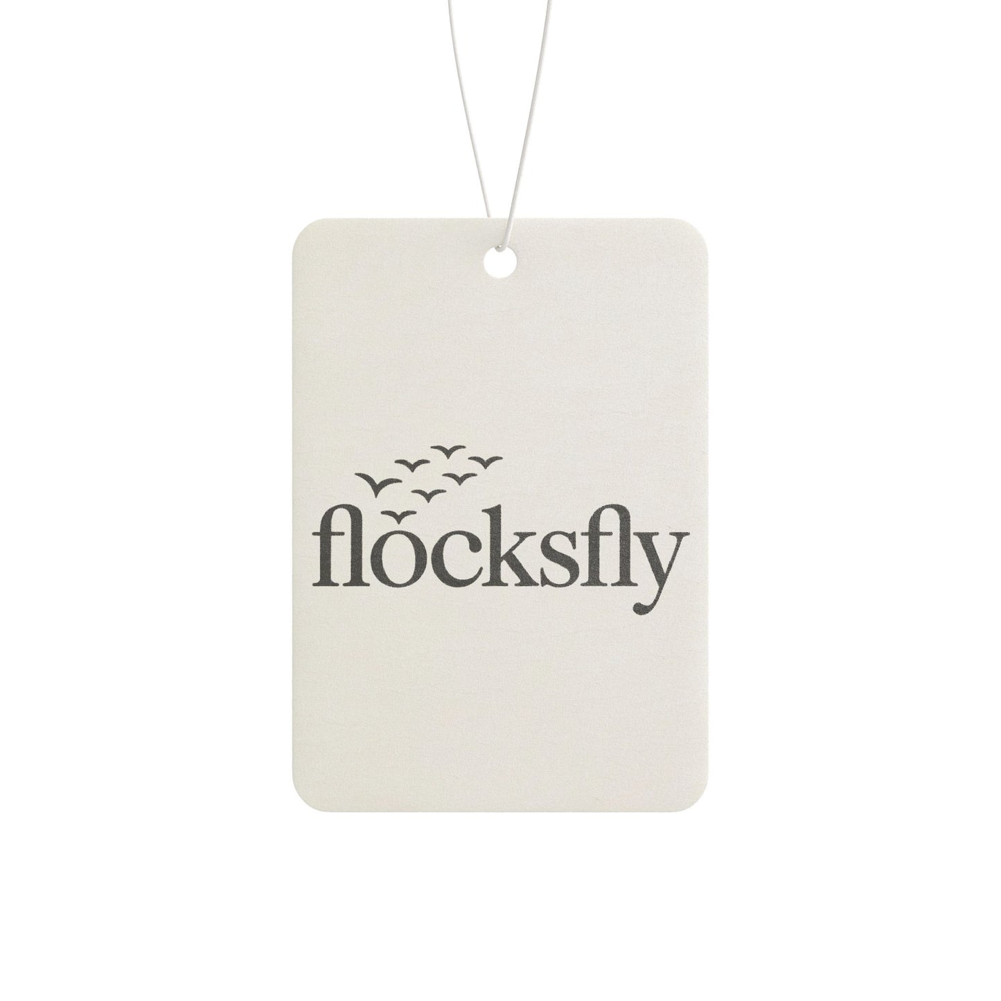Flocksfly Car Air Freshener - Refreshing Scented Tag for Home & Travel