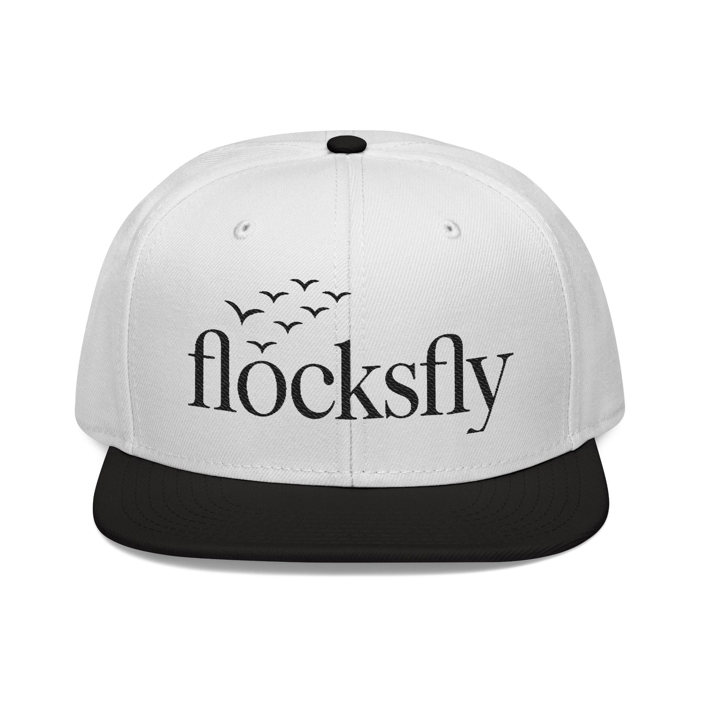 FlocksFly Snapback Hat - Stylish Embroidered Cap for Trendsetters