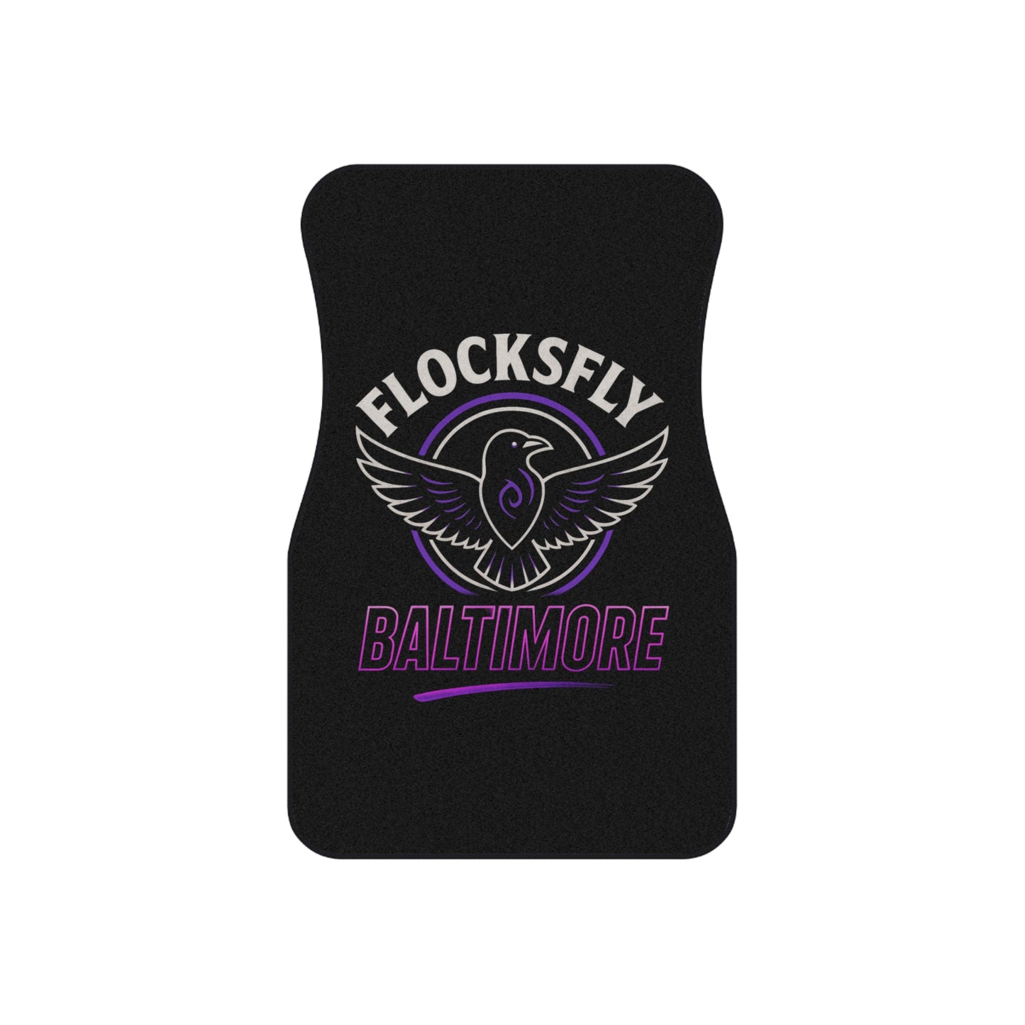Car Mats Baltimore Ravens FLOCKSFLY Set of 4