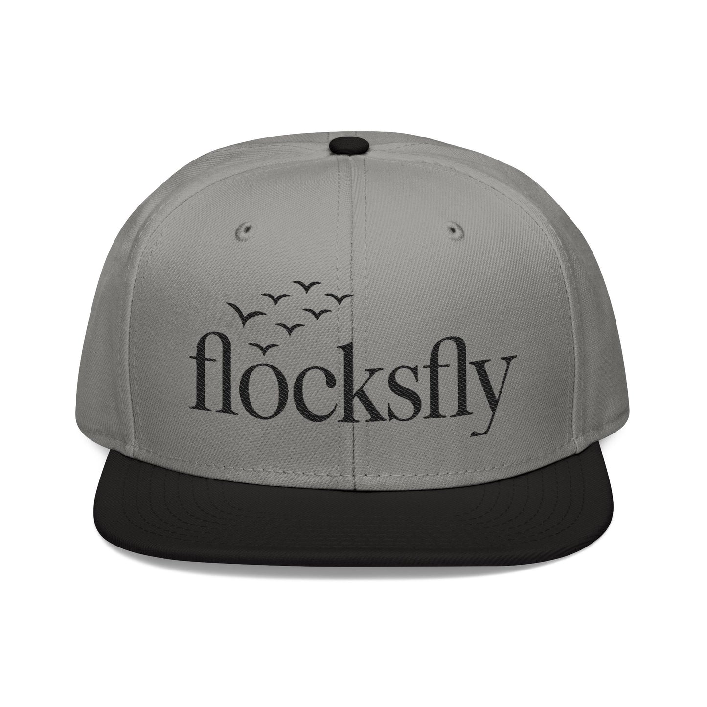 FlocksFly Snapback Hat - Stylish Embroidered Cap for Trendsetters