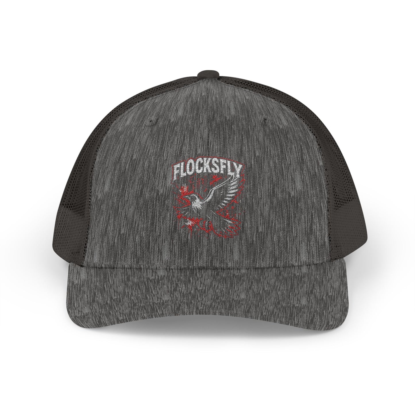 Edgy Flock Style Snapback Trucker Cap - Perfect for Casual Outings, Outdoor Adventures, Festivals, or Gift For Bird Lovers