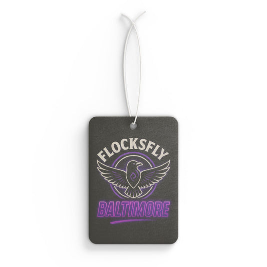 FlocksFly Baltimore Air Freshener | Car Accessory, Gift for Baltimore Fans, Auto Deodorizer, Home Fragrance, Travel Freshener