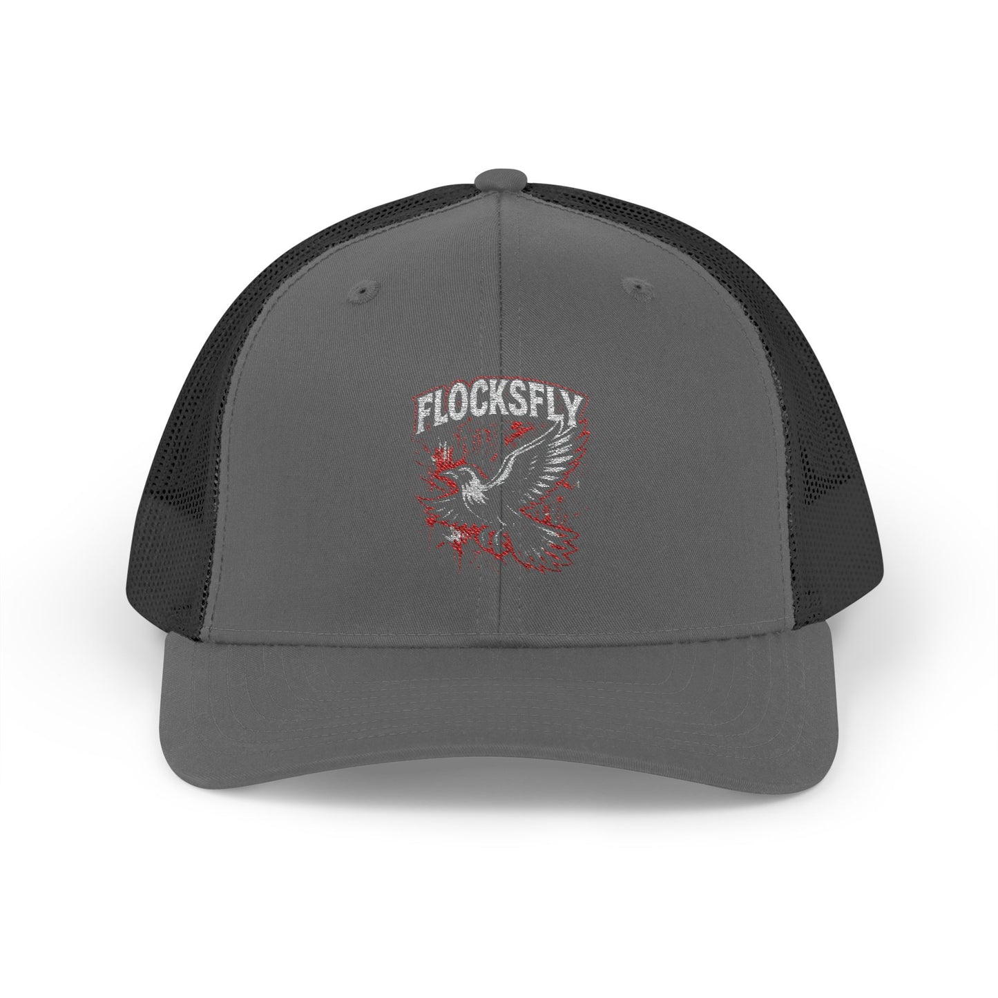 Edgy Flock Style Snapback Trucker Cap - Perfect for Casual Outings, Outdoor Adventures, Festivals, or Gift For Bird Lovers