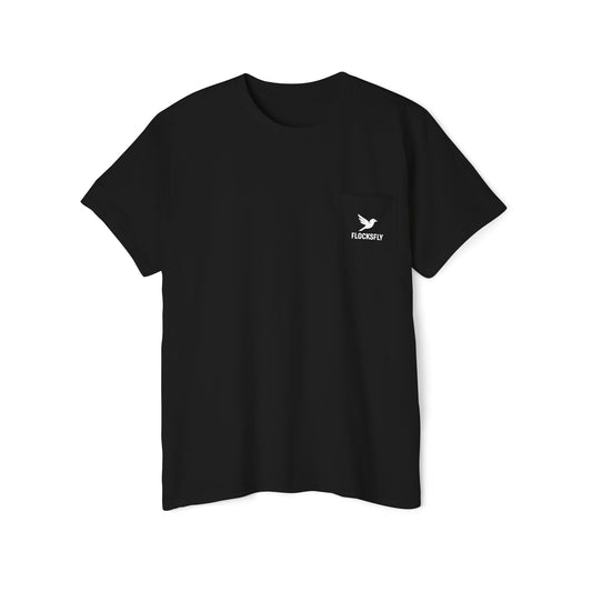Unisex Heavy Cotton Pocket Tee - Minimalist Style, Casual Wear, Gift for Him/Her, Everyday Tee, Summer Essential