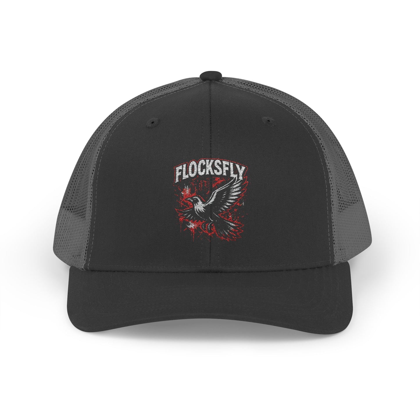 Edgy Flock Style Snapback Trucker Cap - Perfect for Casual Outings, Outdoor Adventures, Festivals, or Gift For Bird Lovers