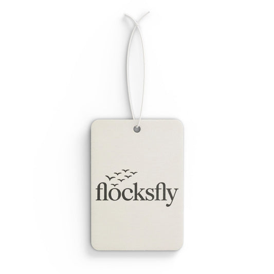 Flocksfly Car Air Freshener - Refreshing Scented Tag for Home & Travel