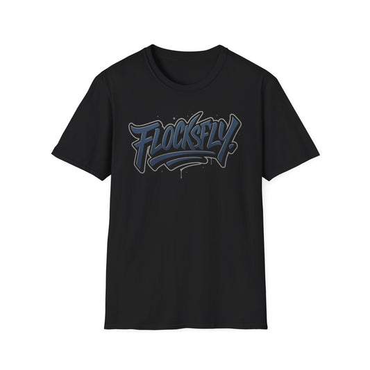 FLOCKSPLY Unisex Softstyle T-Shirt | Casual Streetwear, Graphic Tee, Gift for Friends, Trendy Apparel, Everyday Wear