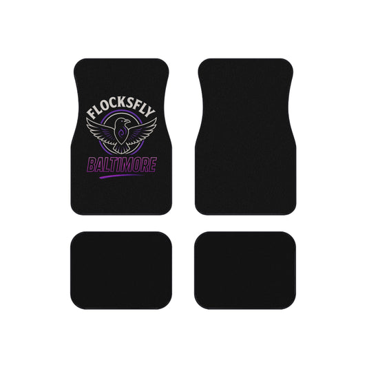 Car Mats Baltimore Ravens FLOCKSFLY Set of 4