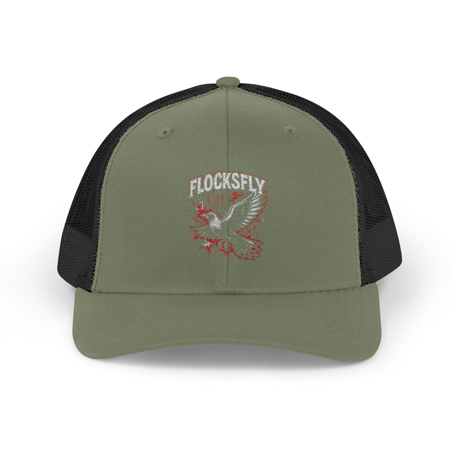 Edgy Flock Style Snapback Trucker Cap - Perfect for Casual Outings, Outdoor Adventures, Festivals, or Gift For Bird Lovers