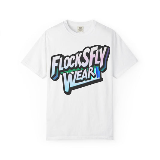 Flock & Fly Unisex Garment-Dyed T-Shirt - Trendy Streetwear Tee