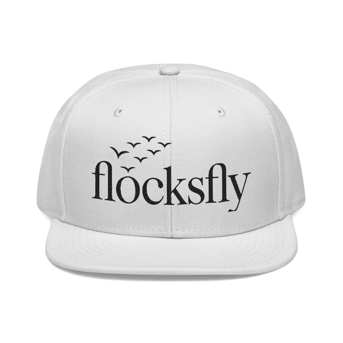 FlocksFly Snapback Hat - Stylish Embroidered Cap for Trendsetters